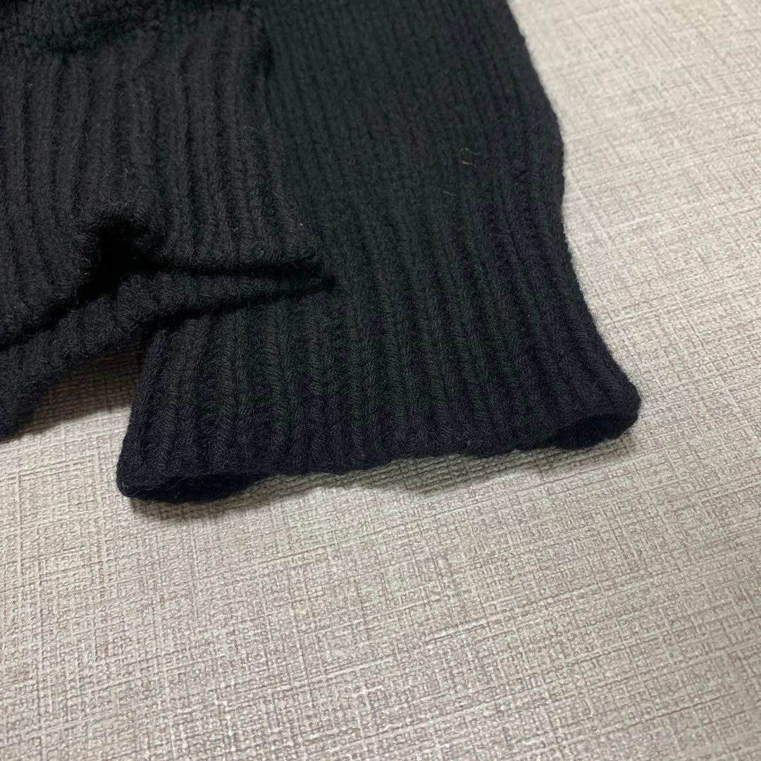 POLO RALPH LAUREN　PWING HIGH NECK KNIT　黒