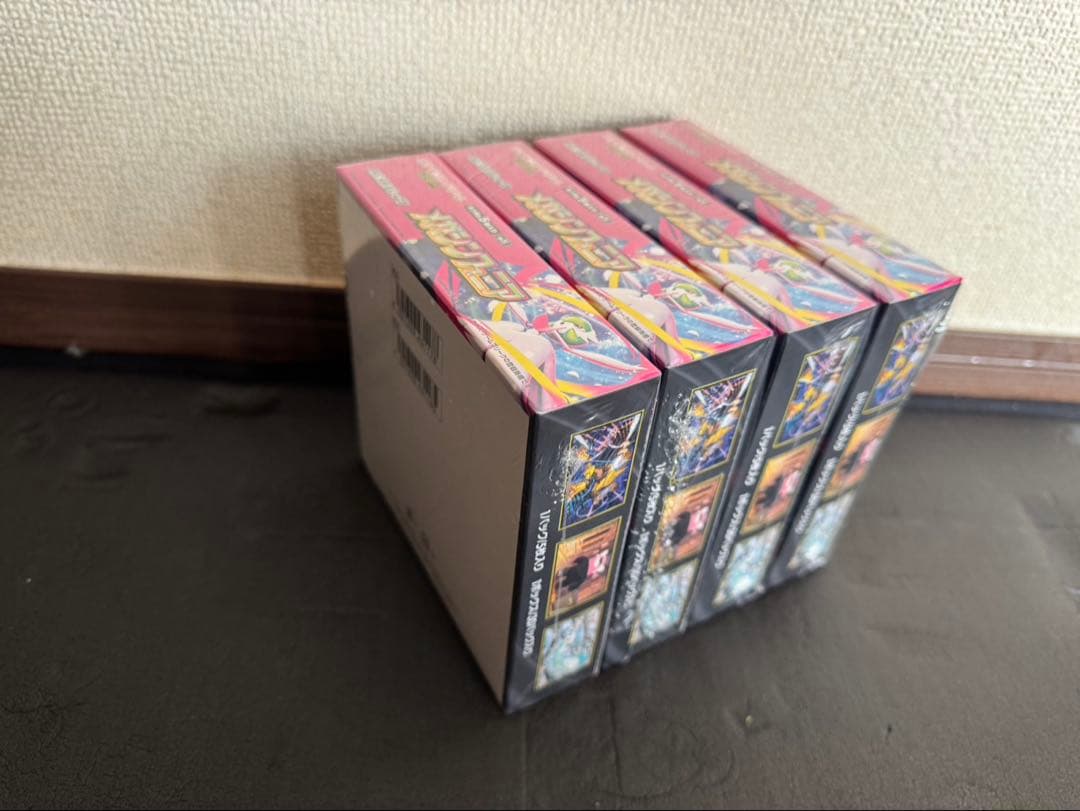 ポケモンカードゲーム メガシンフォニア　4BOX シュリンク付き