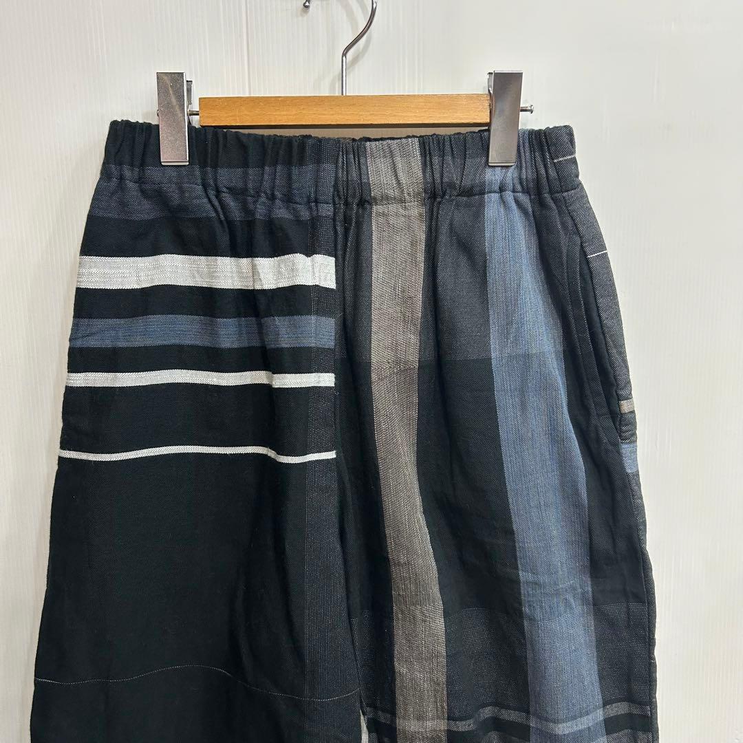 tamaki niime タマキニイメ luzu pants ブラックメイン