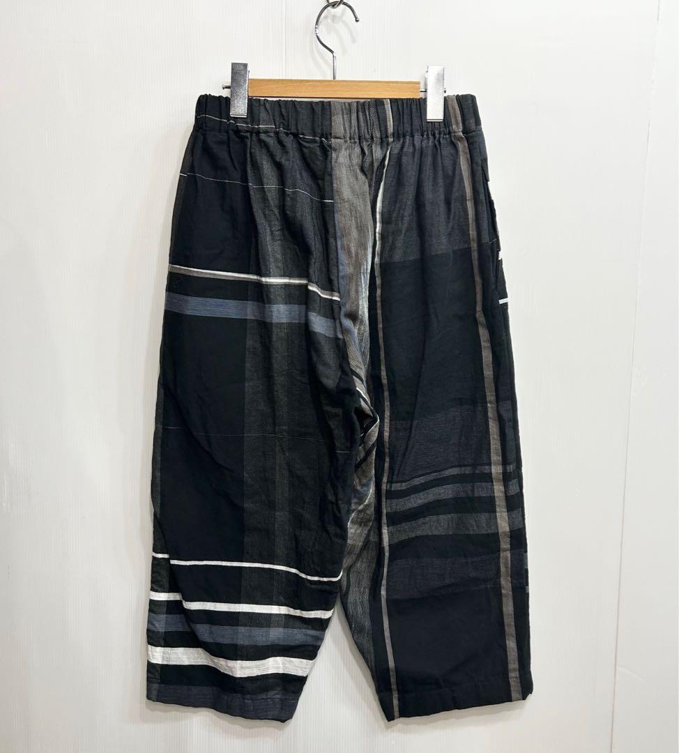 tamaki niime タマキニイメ luzu pants ブラックメイン