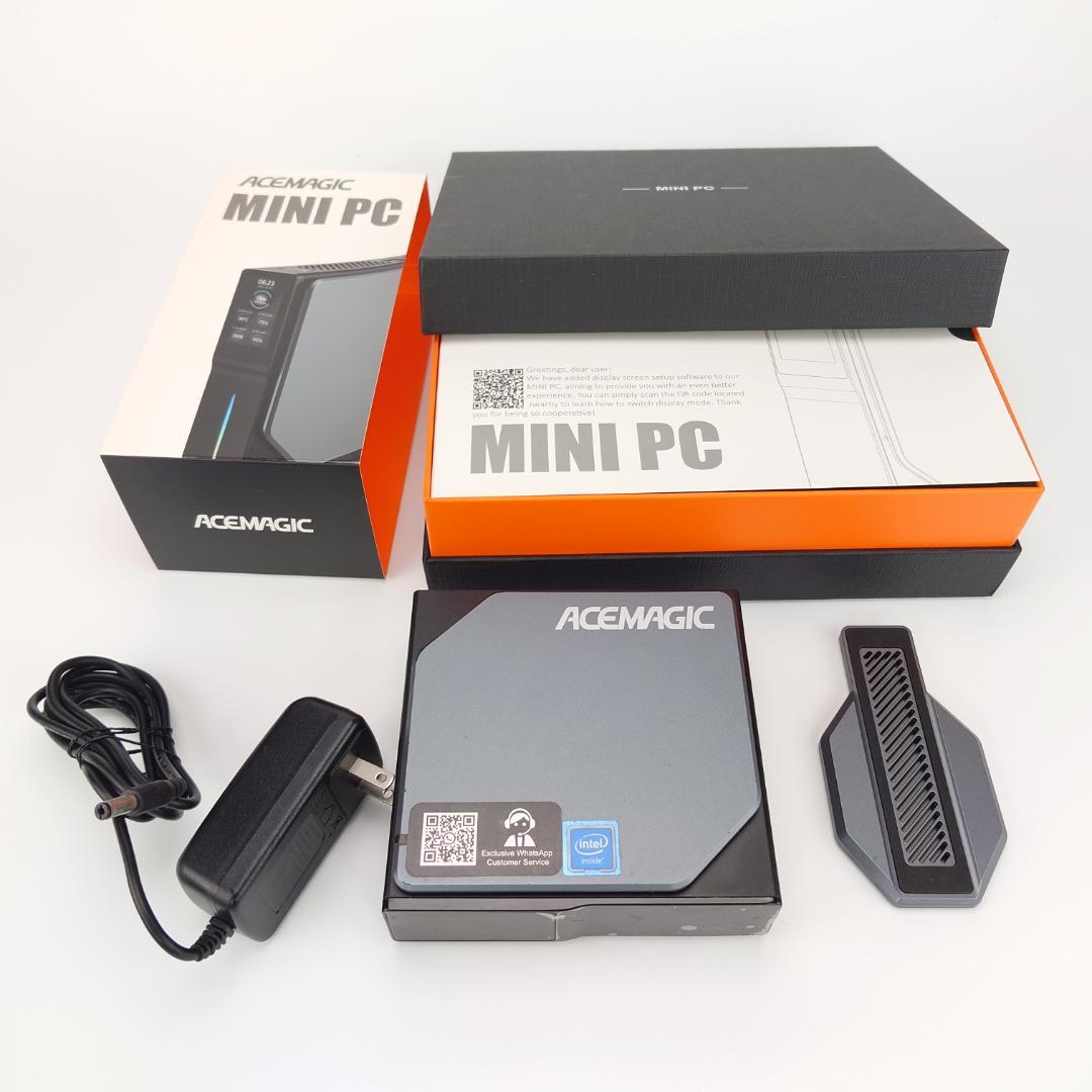 ACEMAGICミニPC n100 3.4GHz 16GB 512GB