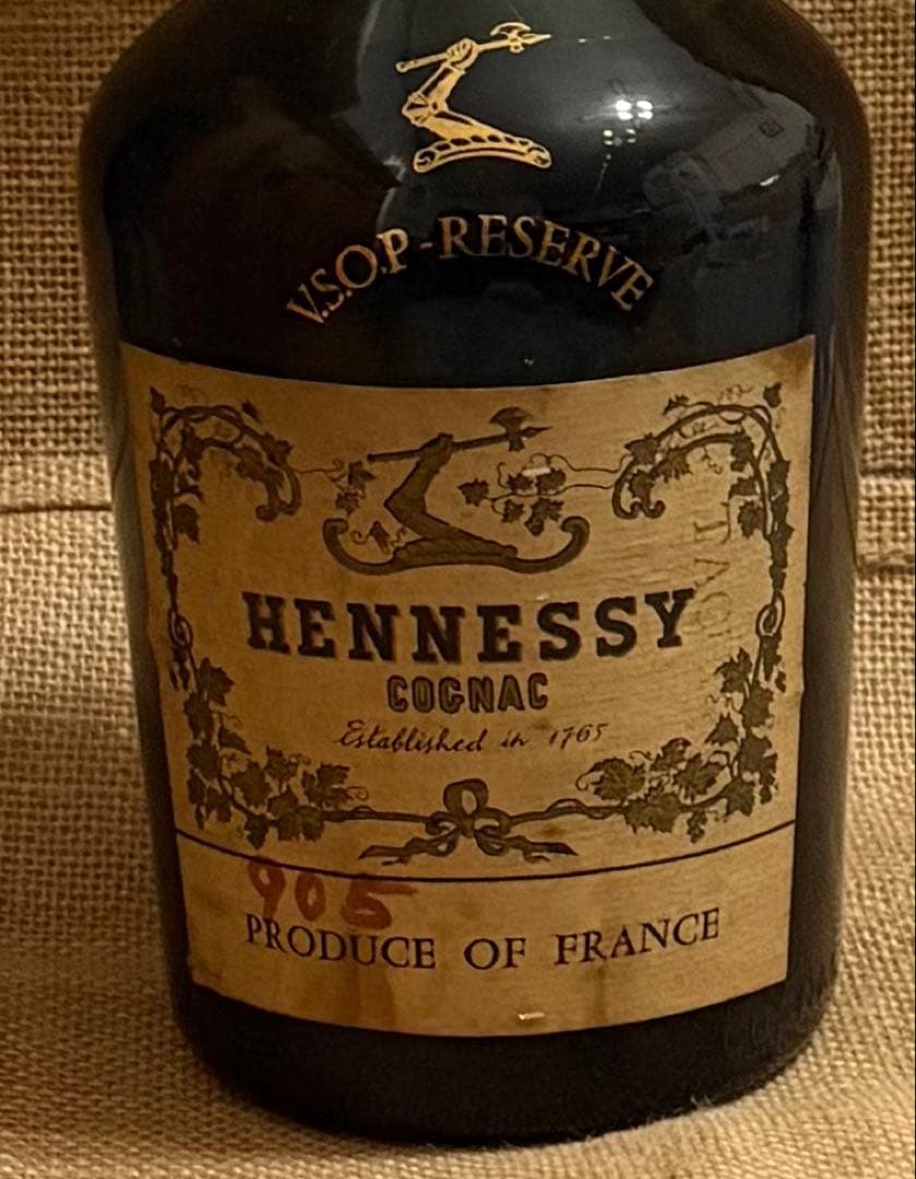 【未開封•未開栓】Hennessy COGNAC VSOP RESERVE古酒②