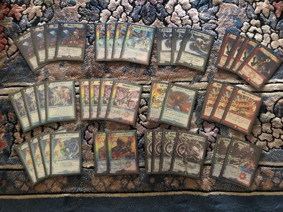 デュエマクラシック　旧枠デッキ　引退品