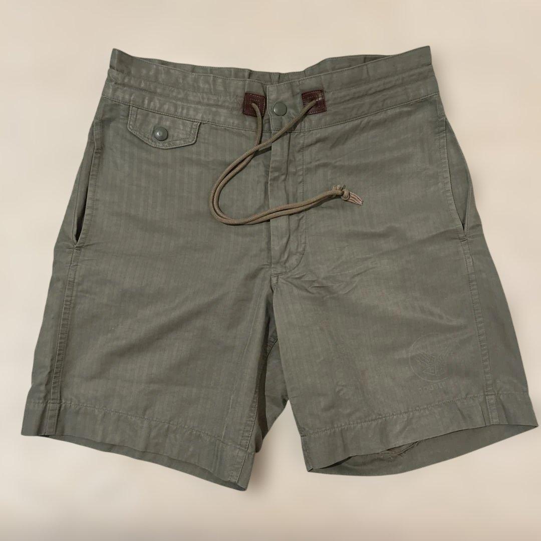 RRL ダブルアールエル　オリーブ色ショーツ28