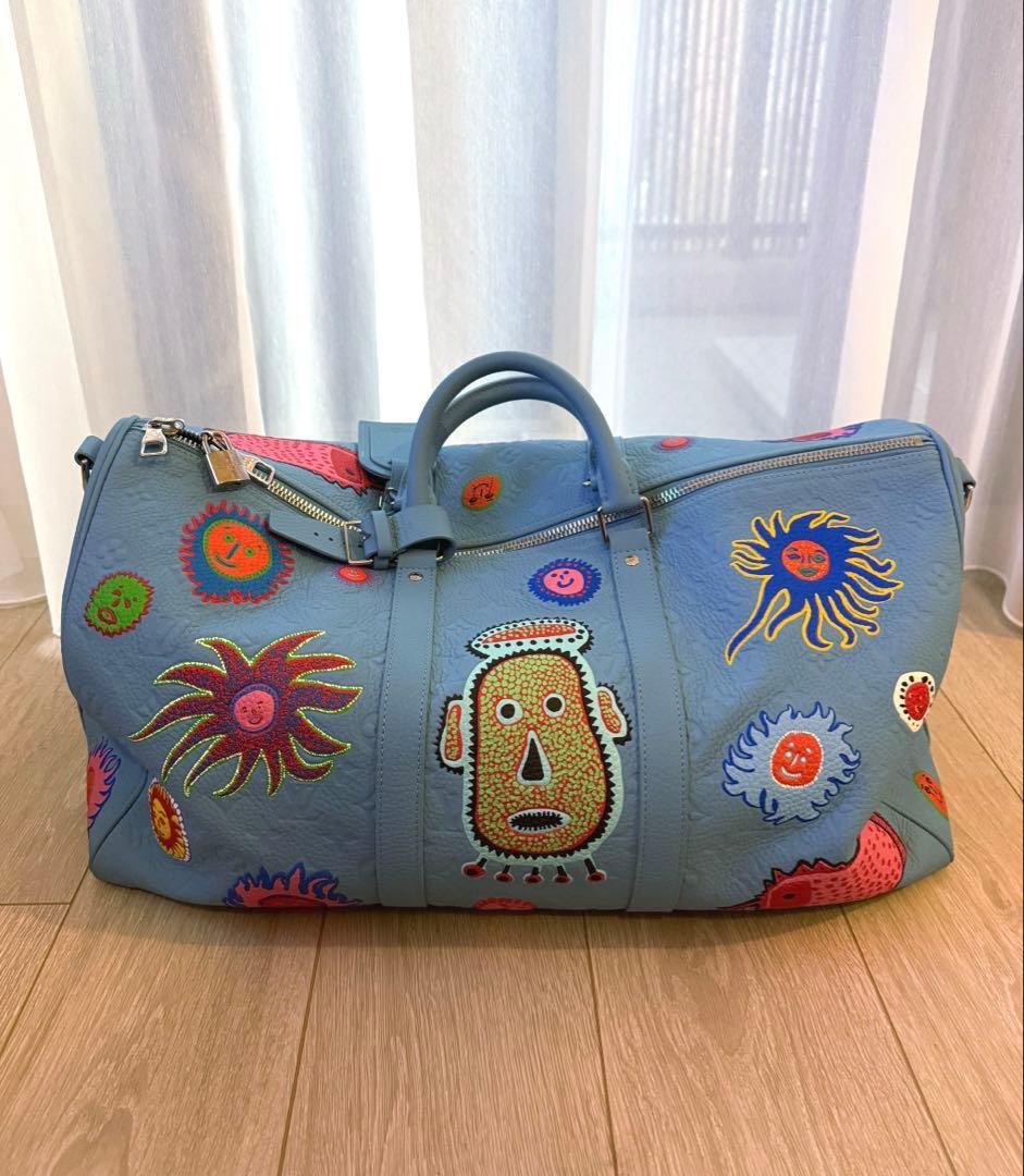 ルイヴィトン✨️限定キーポル　草間弥生　ボストンバッグ