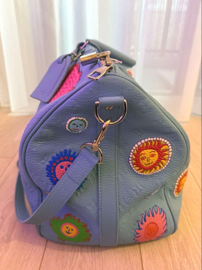 ルイヴィトン✨️限定キーポル　草間弥生　ボストンバッグ