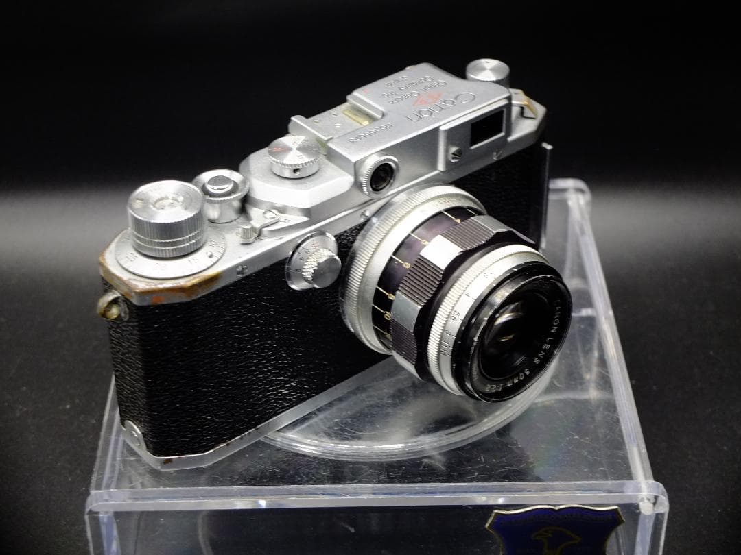 キャノンⅡF〈E・P〉／キャノン50mmf2.8ゼブラ付【実写確認整備品】