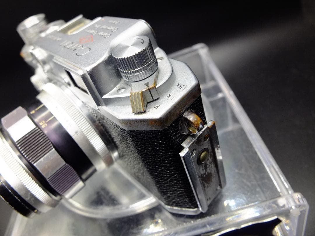 キャノンⅡF〈E・P〉／キャノン50mmf2.8ゼブラ付【実写確認整備品】