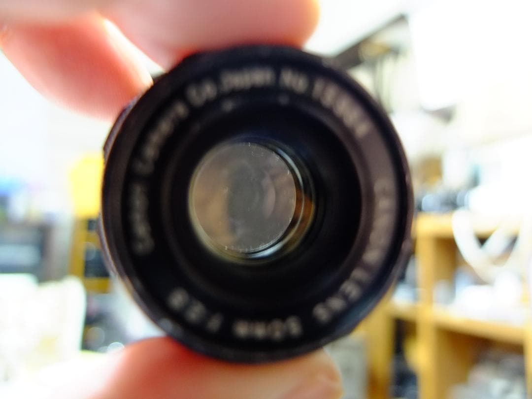 キャノンⅡF〈E・P〉／キャノン50mmf2.8ゼブラ付【実写確認整備品】