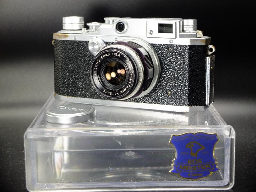 キャノンⅡF〈E・P〉／キャノン50mmf2.8ゼブラ付【実写確認整備品】