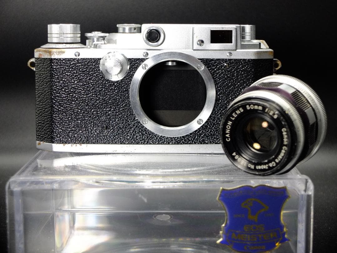 キャノンⅡF〈E・P〉／キャノン50mmf2.8ゼブラ付【実写確認整備品】