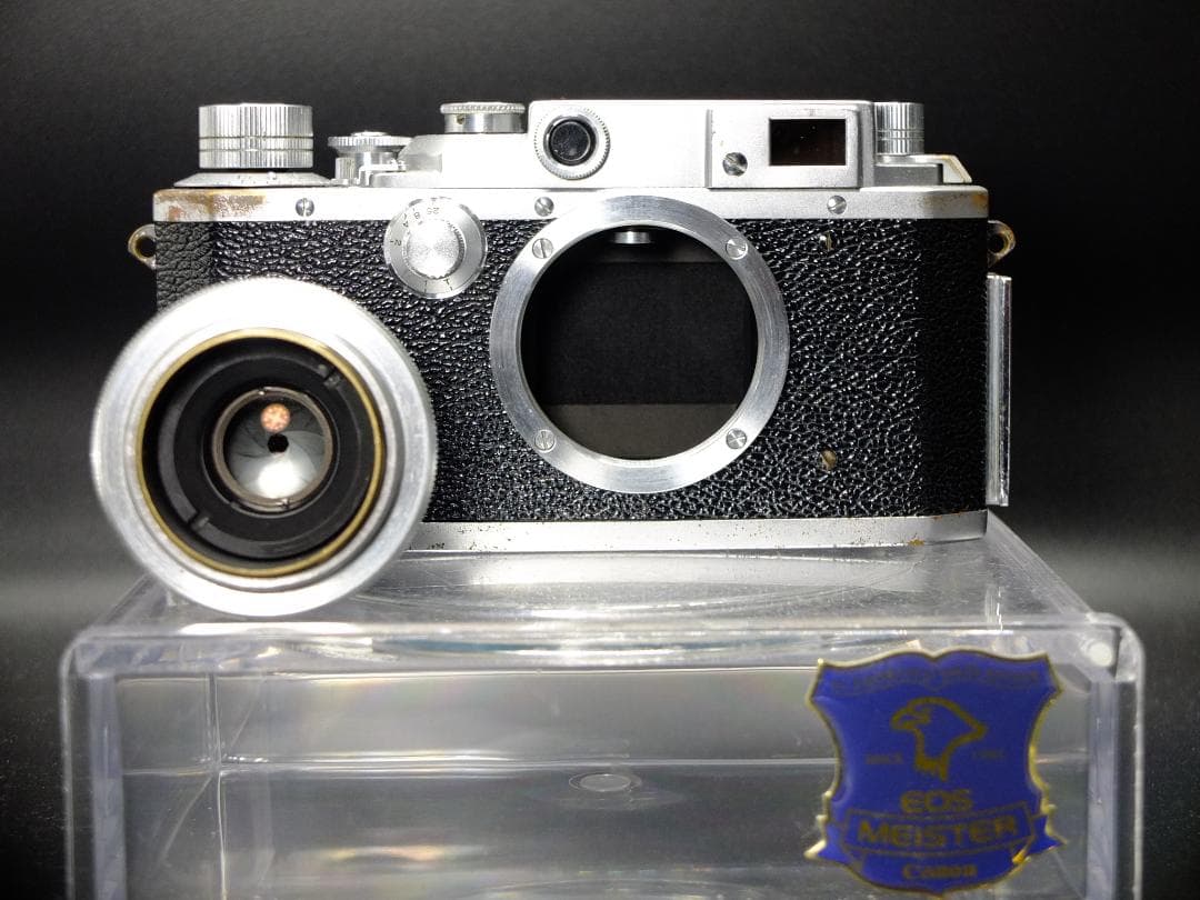 キャノンⅡF〈E・P〉／キャノン50mmf2.8ゼブラ付【実写確認整備品】