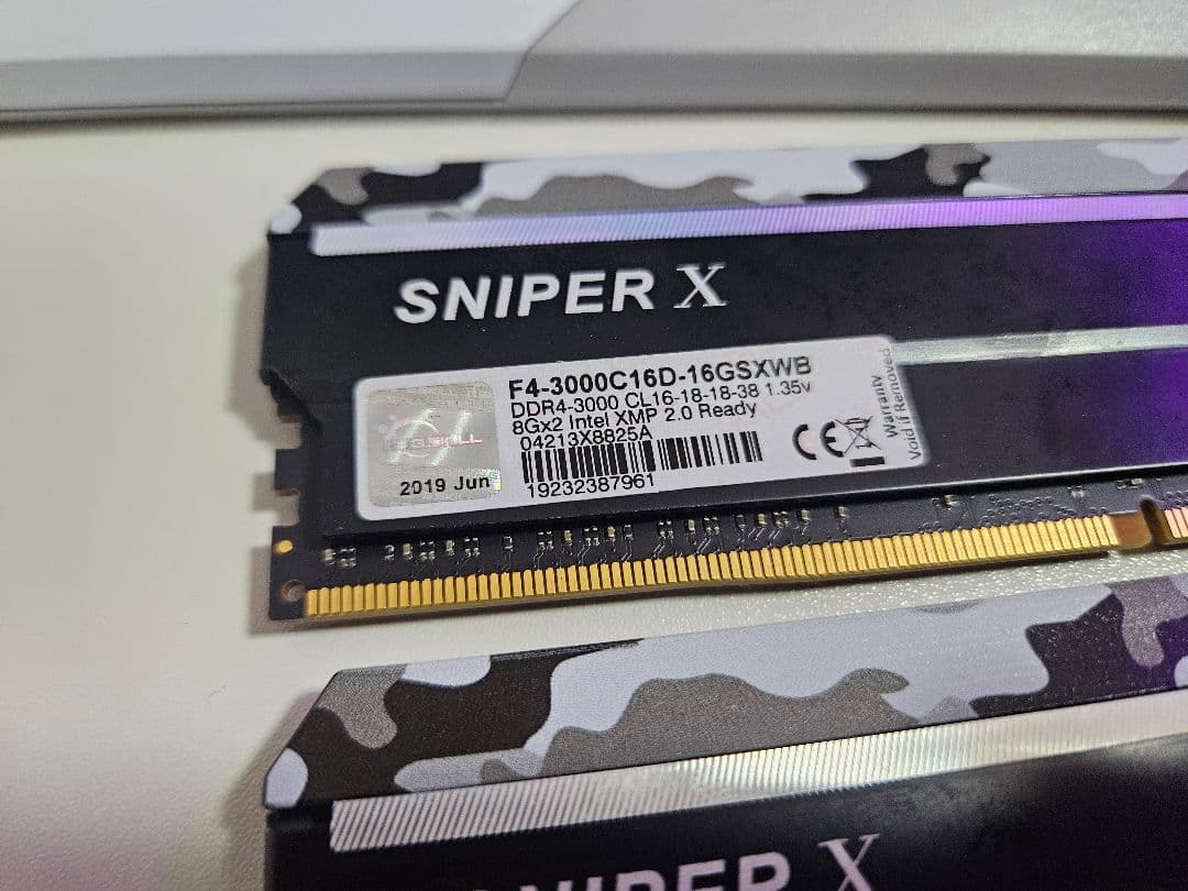 メモリー G.SKILL SNIPER X DDR4 16GB