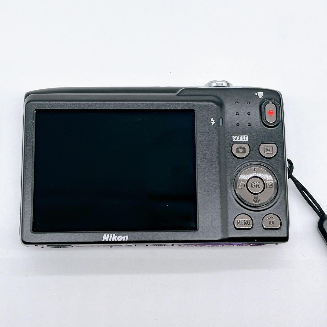 【極美品】NIKON COOLPIX S3100 箱アリ パープル オールド