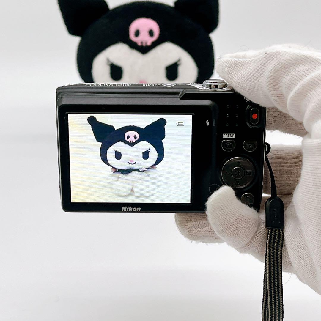 【極美品】NIKON COOLPIX S3100 箱アリ パープル オールド