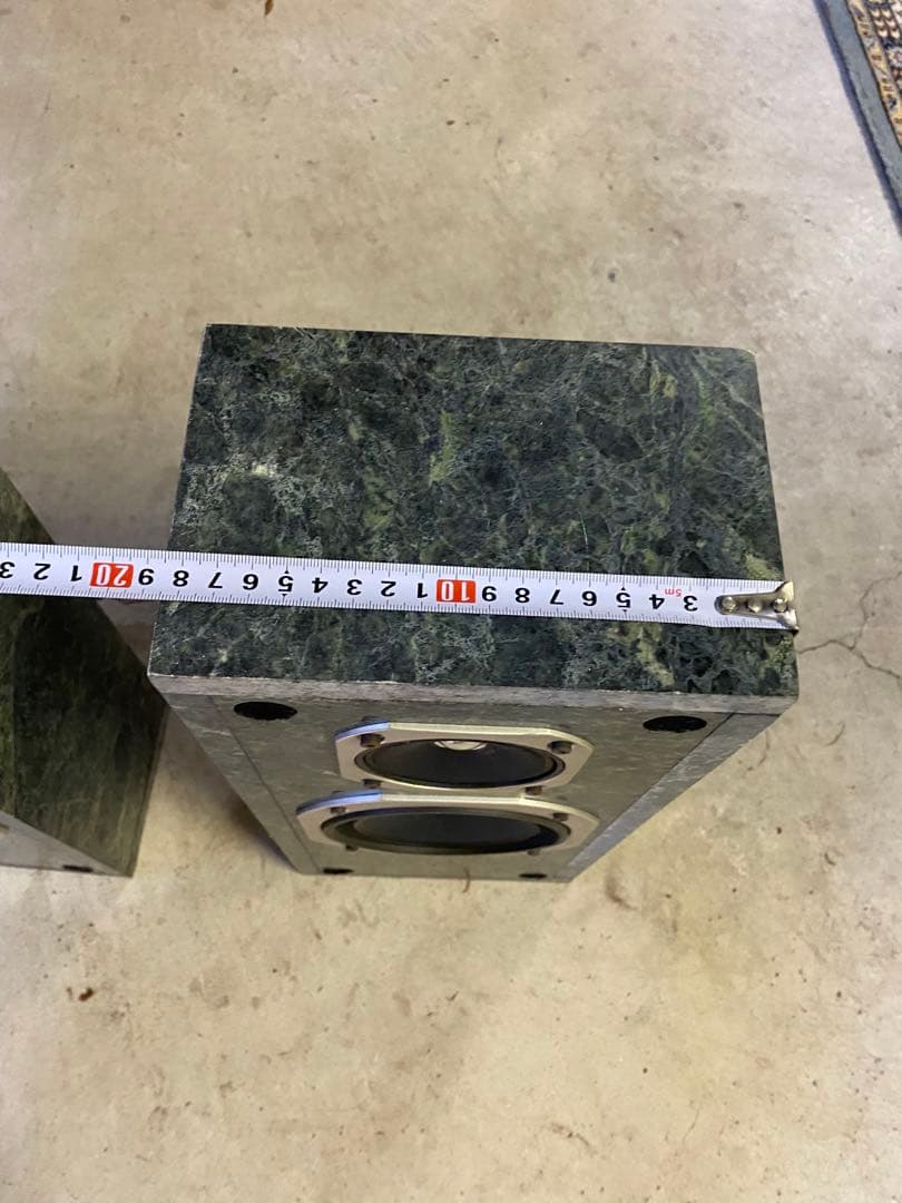 値下げ中！ウーハー　スピーカー　大理石　ヴィンテージ