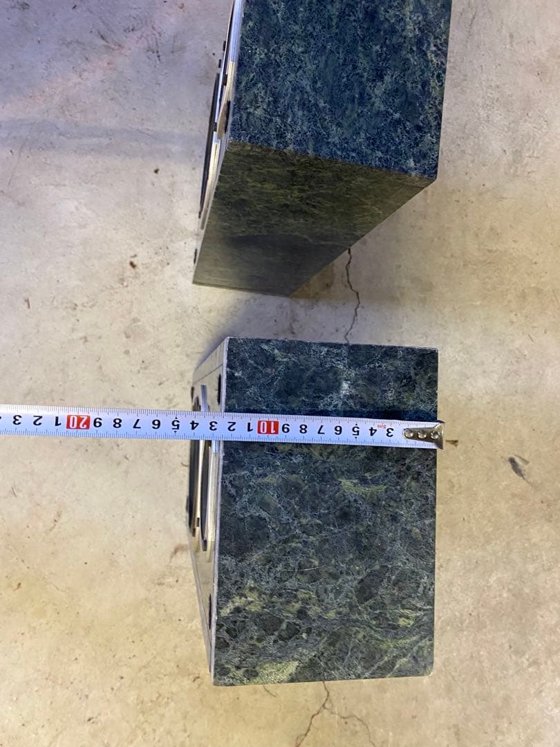 値下げ中！ウーハー　スピーカー　大理石　ヴィンテージ