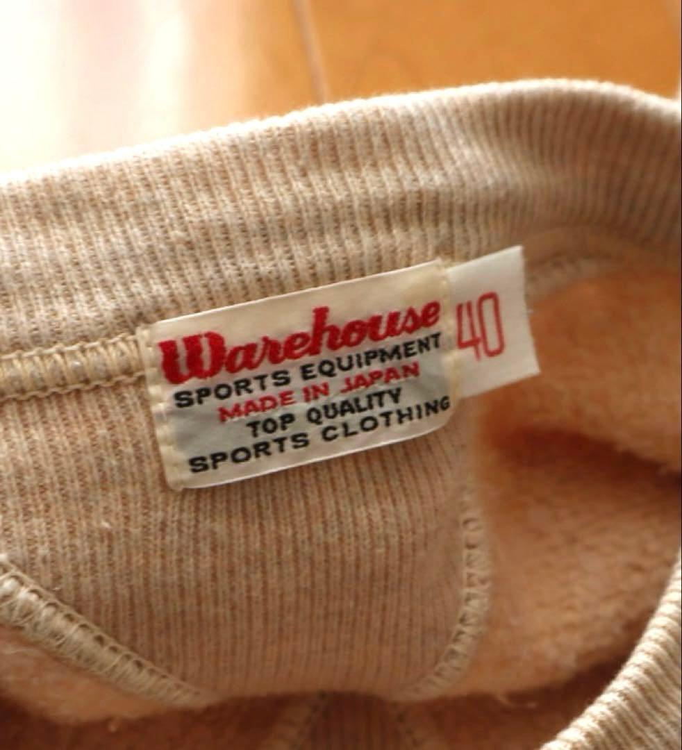 WAREHOUSE ウエアハウス　スウェット 40 オートミール