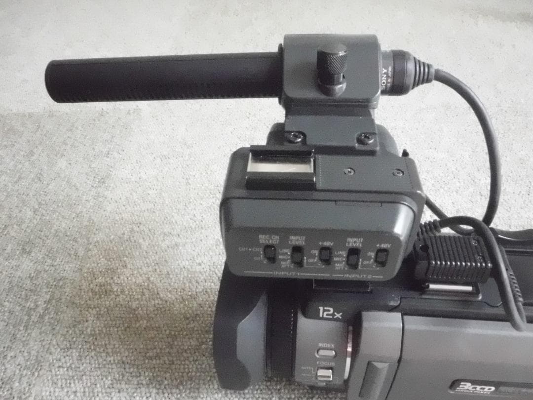 【中古】SONY DVCAM カムコーダー DSR-PDX10 フルセット