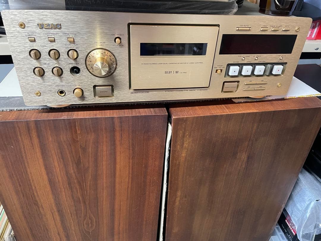 TEAC V-6030S カセットデッキ　ジャンク