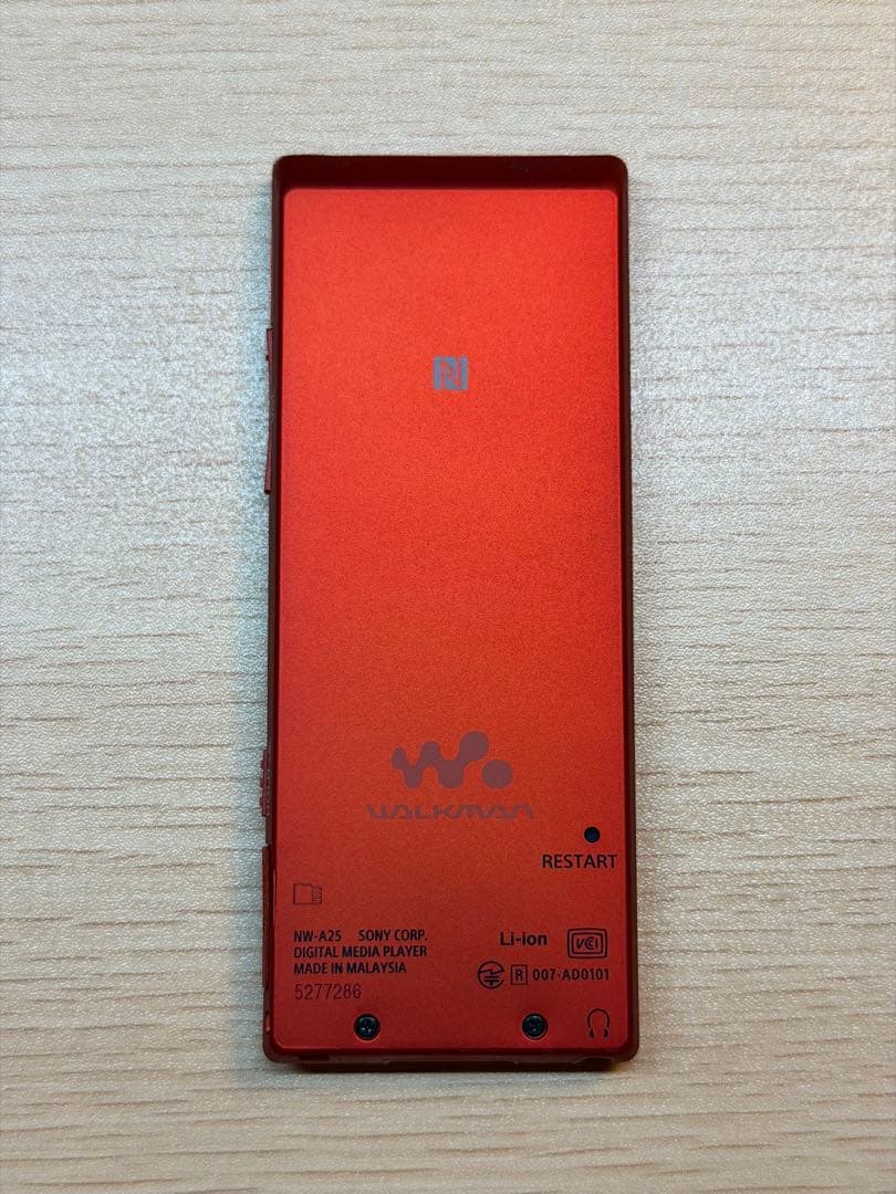 SONY NW-A20 ウォークマン(walkman) レッド 13.5GB