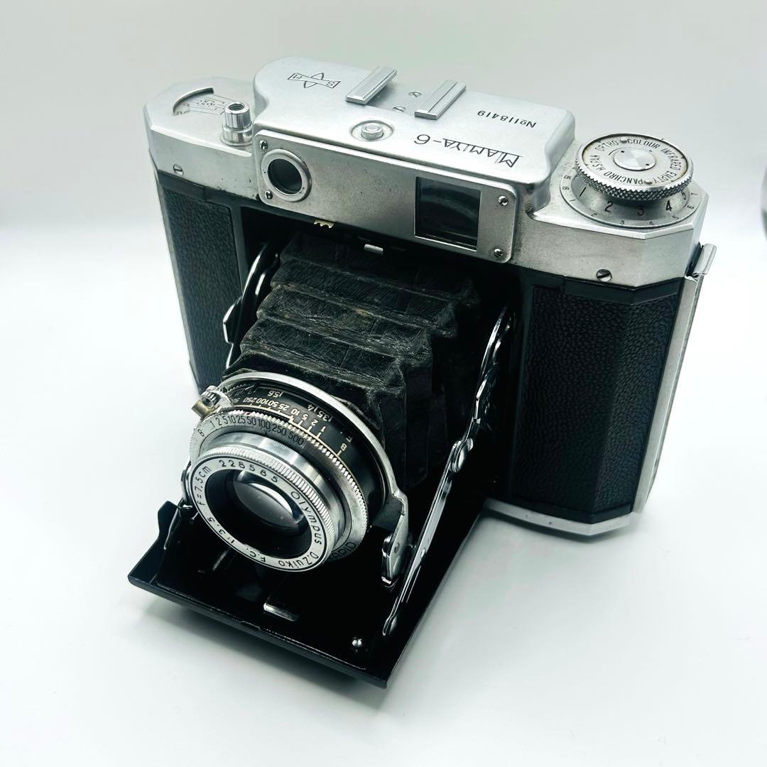 【現状販売品】MAMIYA マミヤ-6 蛇腹カメラ レトロ 動作未確認