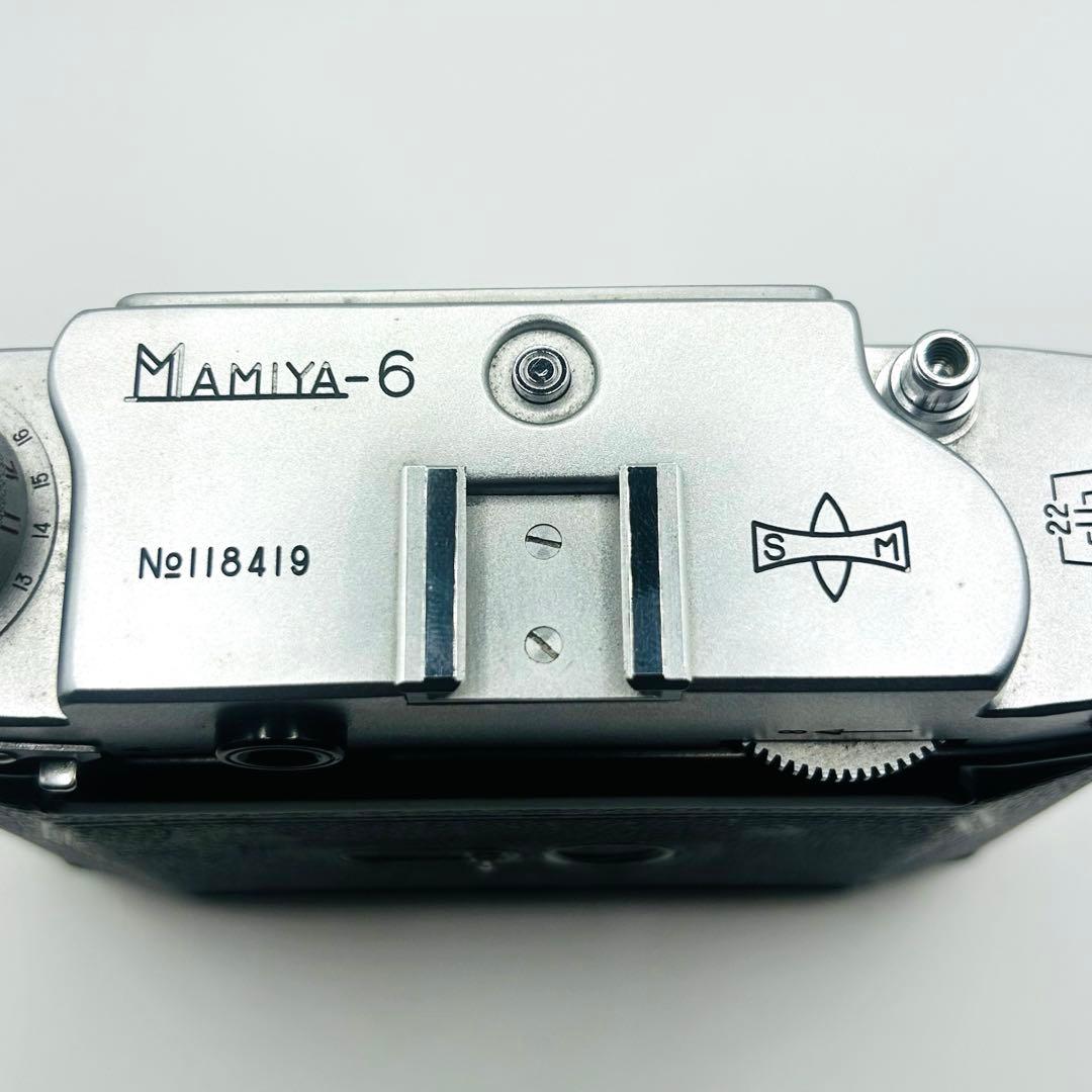 【現状販売品】MAMIYA マミヤ-6 蛇腹カメラ レトロ 動作未確認
