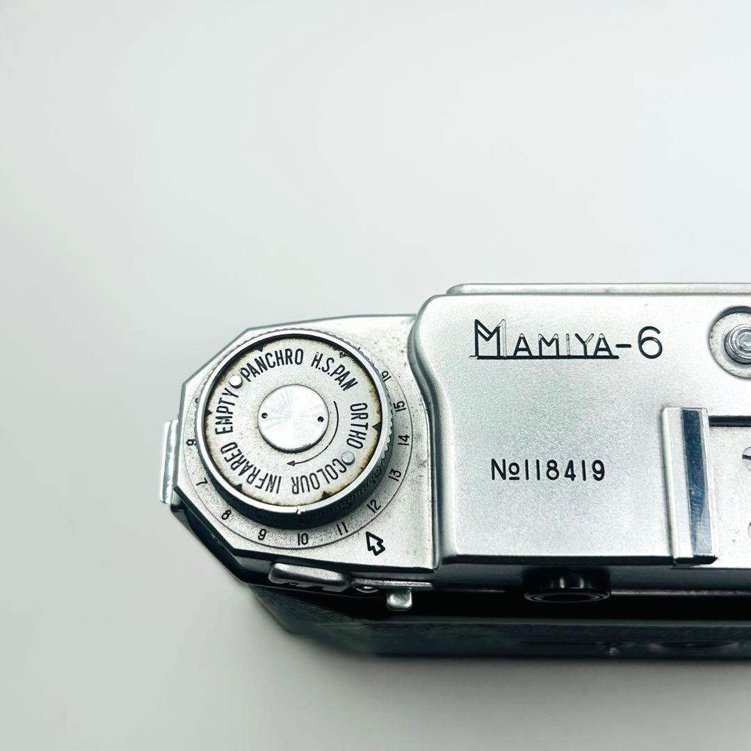 【現状販売品】MAMIYA マミヤ-6 蛇腹カメラ レトロ 動作未確認