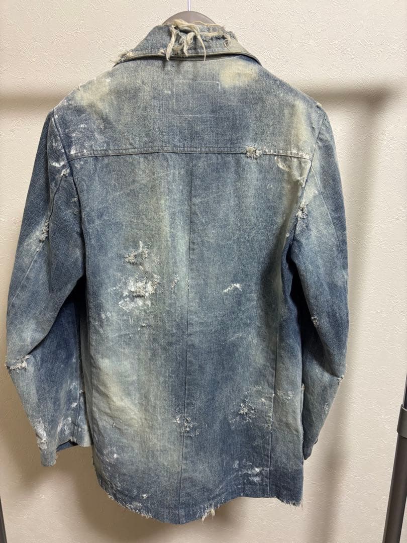 RESURRECTION リザレクション　メンズダメージ加工デニムジャケット