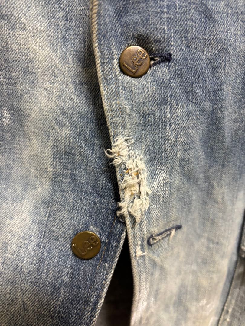 RESURRECTION リザレクション　メンズダメージ加工デニムジャケット