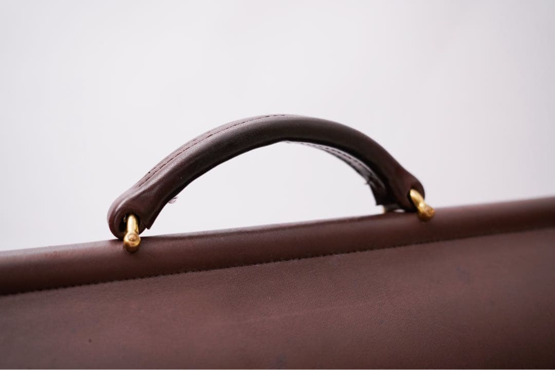 バッグ COACH 5266 Leather Satchel Shoulder Bag