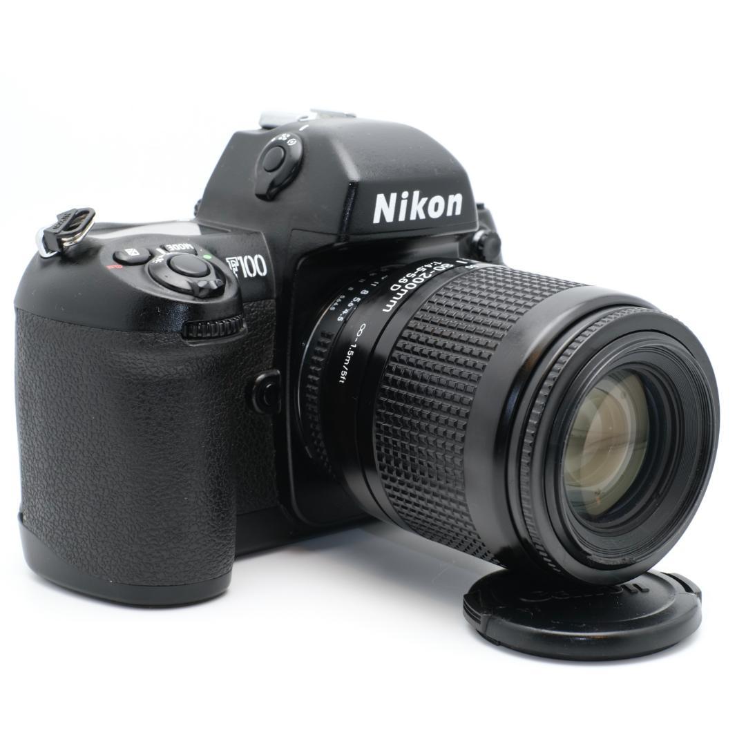 【動作確認済】Nikon F100 80-200mm レンズ付　フィルムカメラ