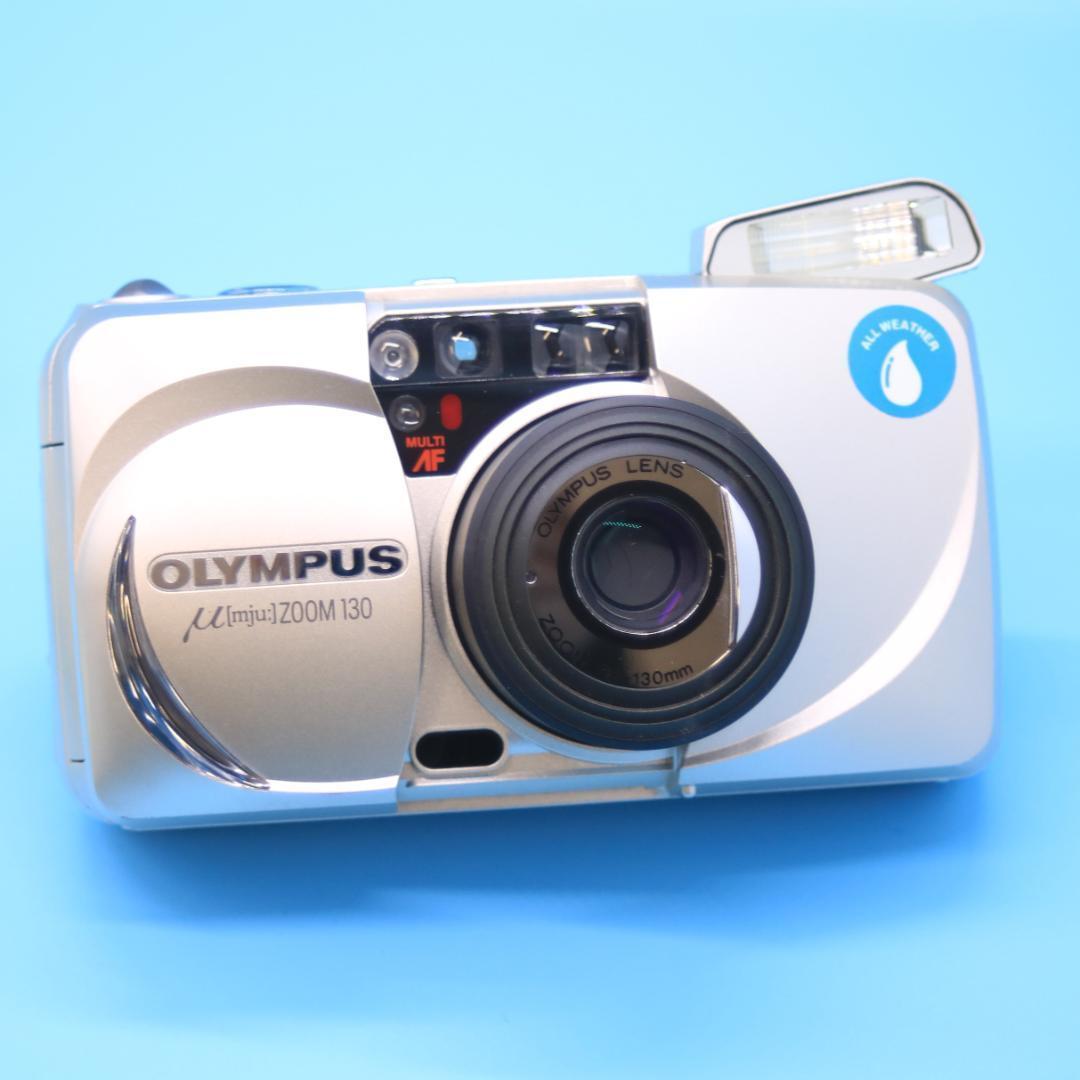 ❁美品❁OLYMPUS コンパクトフィルムカメラ μ[mju] ZOOM 130