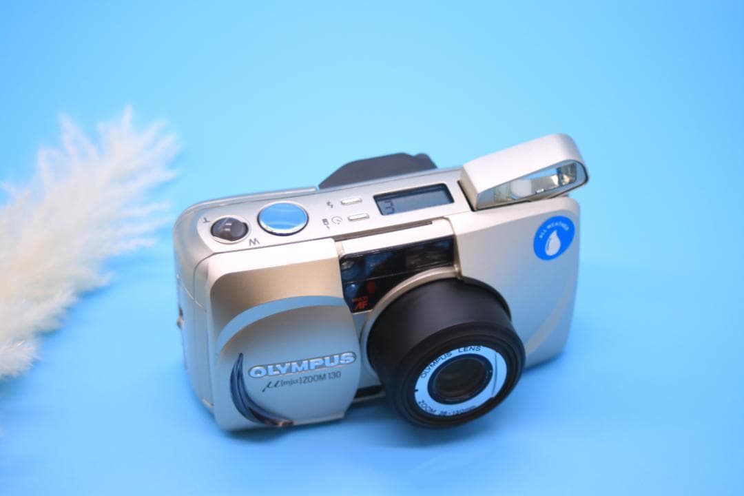 ❁美品❁OLYMPUS コンパクトフィルムカメラ μ[mju] ZOOM 130