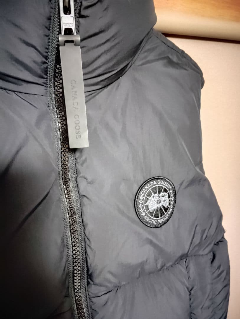   BLACKLABELダウンベスト 黒 エバレット L