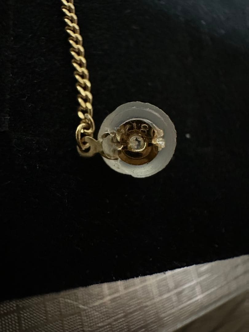 ［Ｋ１８］喜平チェーンピアス