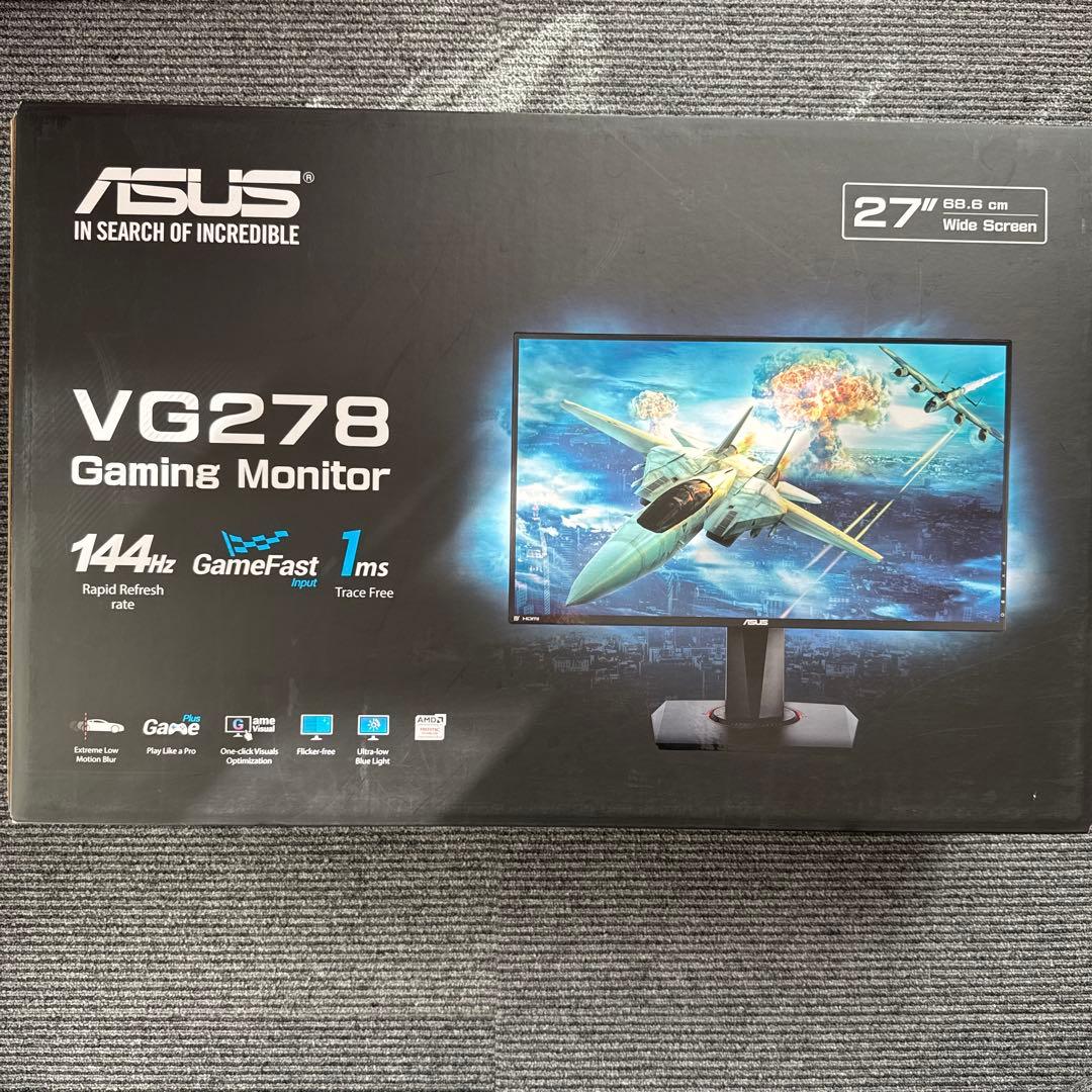 ASUS ゲーミングモニター 27インチ VG278Q