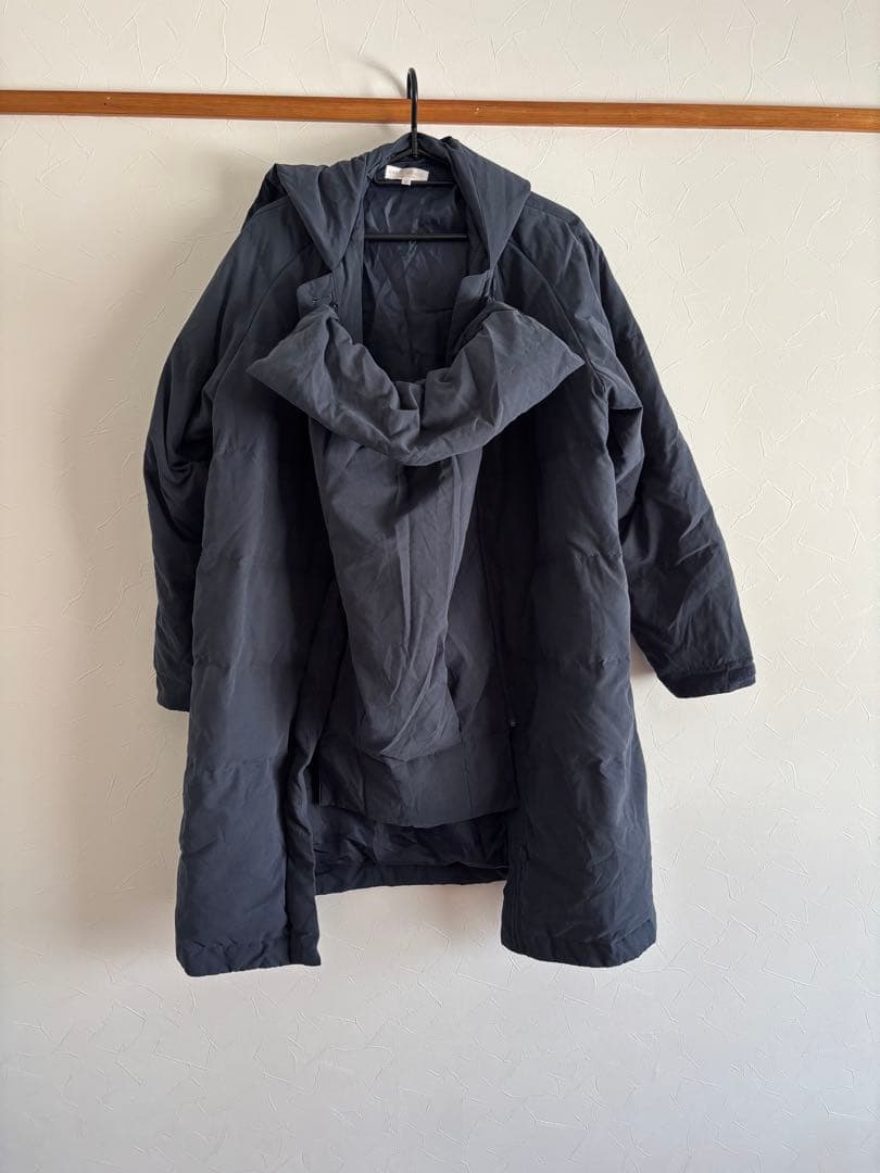 【超美品】ママパパ兼用 ロング 中綿コート 抱っこダッカー付き