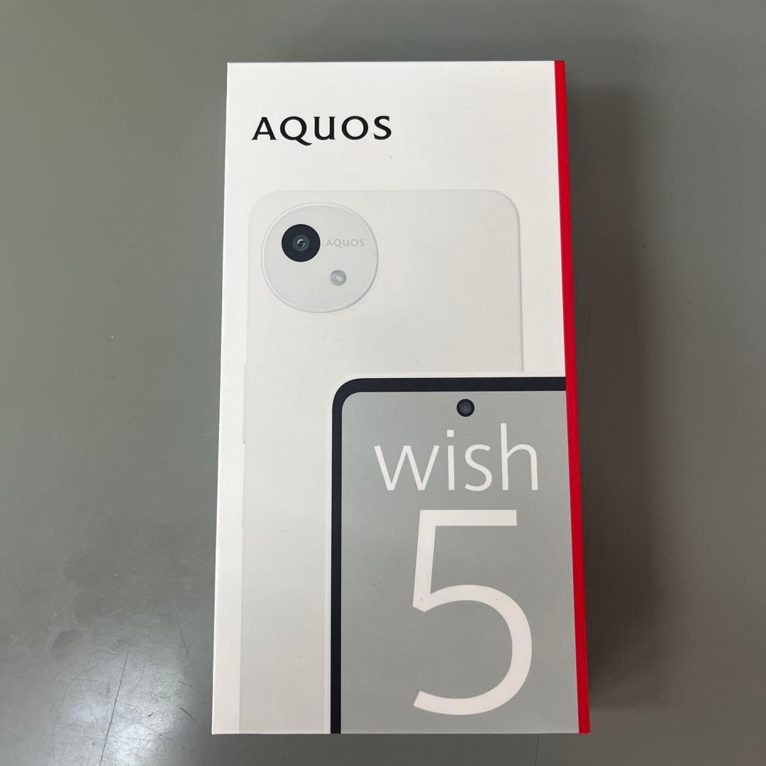 AQUOS wish 5 本体 未使用　docomo ドコモ　SH-52F