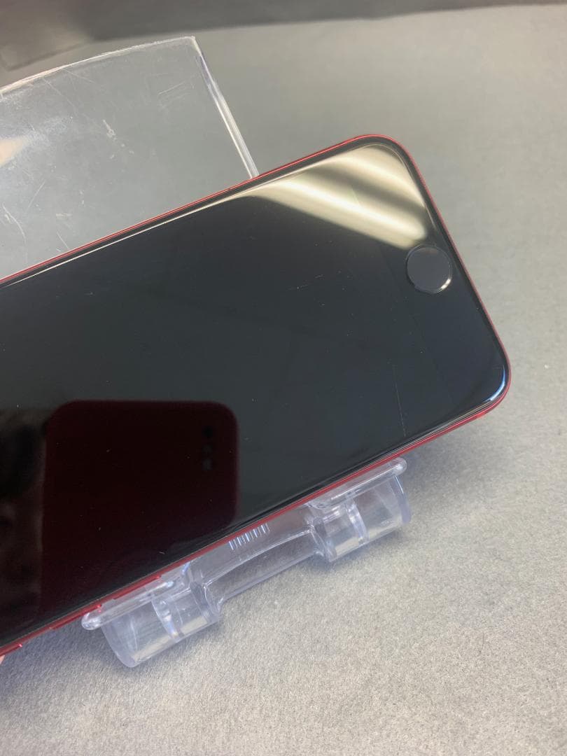 美品 国内版 SIMフリー iPhoneSE 第2世代 128GB レッド色