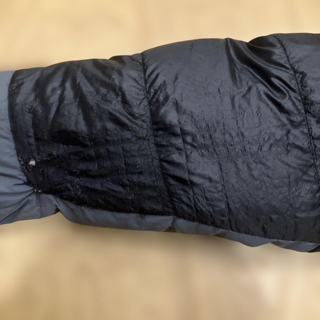 ［かいと］Patagoniaフード付きダウンジャケット ブラック/グレーM