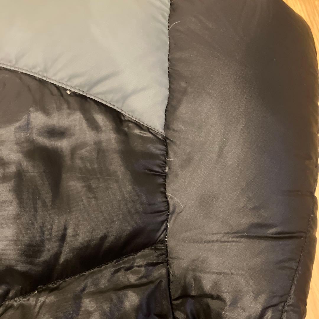 ［かいと］Patagoniaフード付きダウンジャケット ブラック/グレーM