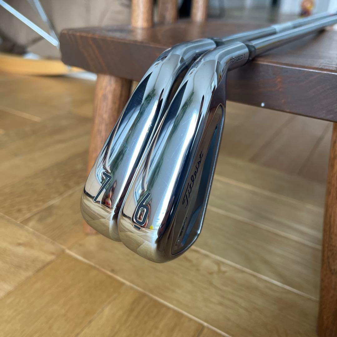 【自宅試打のみ】Titleist T350(2023) 単品アイアン 6、7番