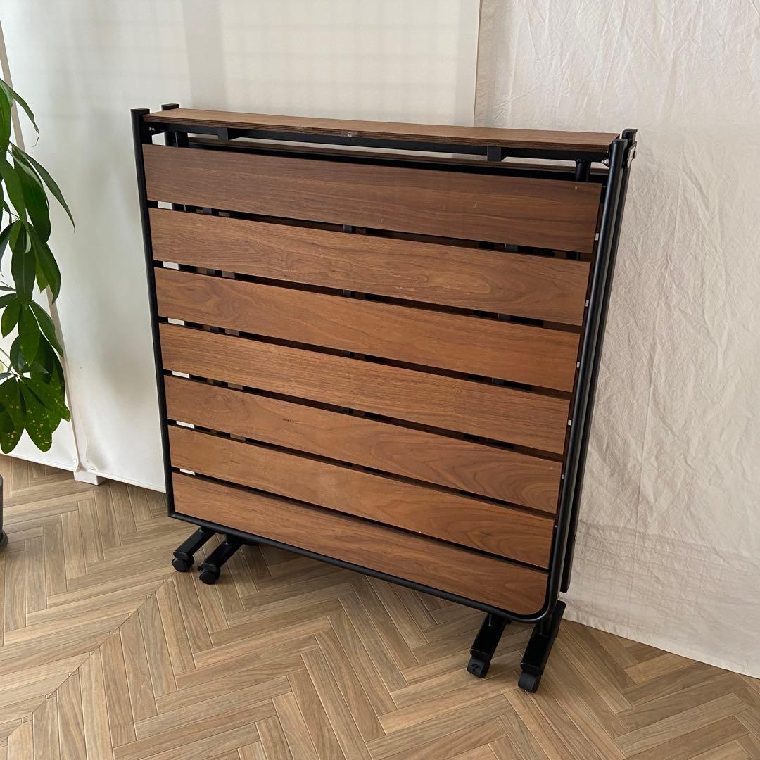 折りたたみすのこベッド MEHOL (メホール) 折りたたみベッド キャスター付