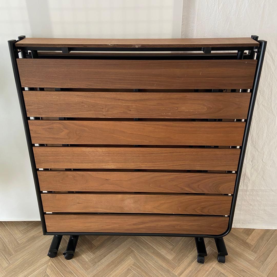 折りたたみすのこベッド MEHOL (メホール) 折りたたみベッド キャスター付