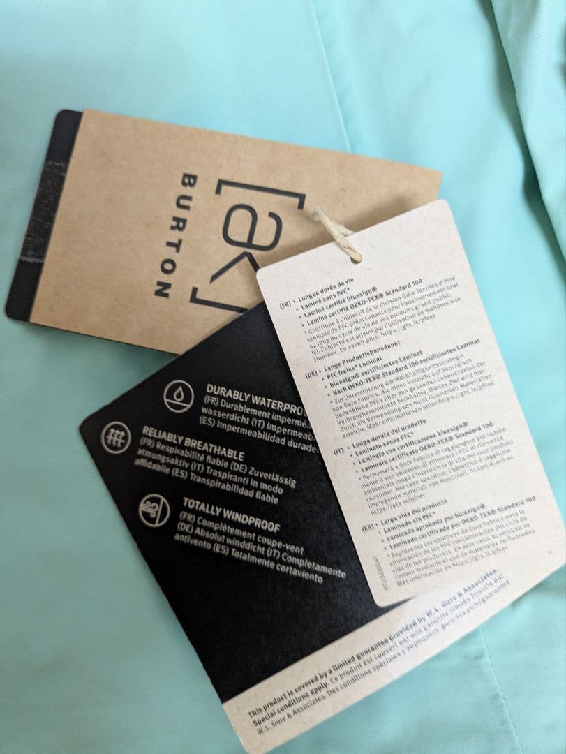 Burton [ak] GORE-TEX ジャケット ミント