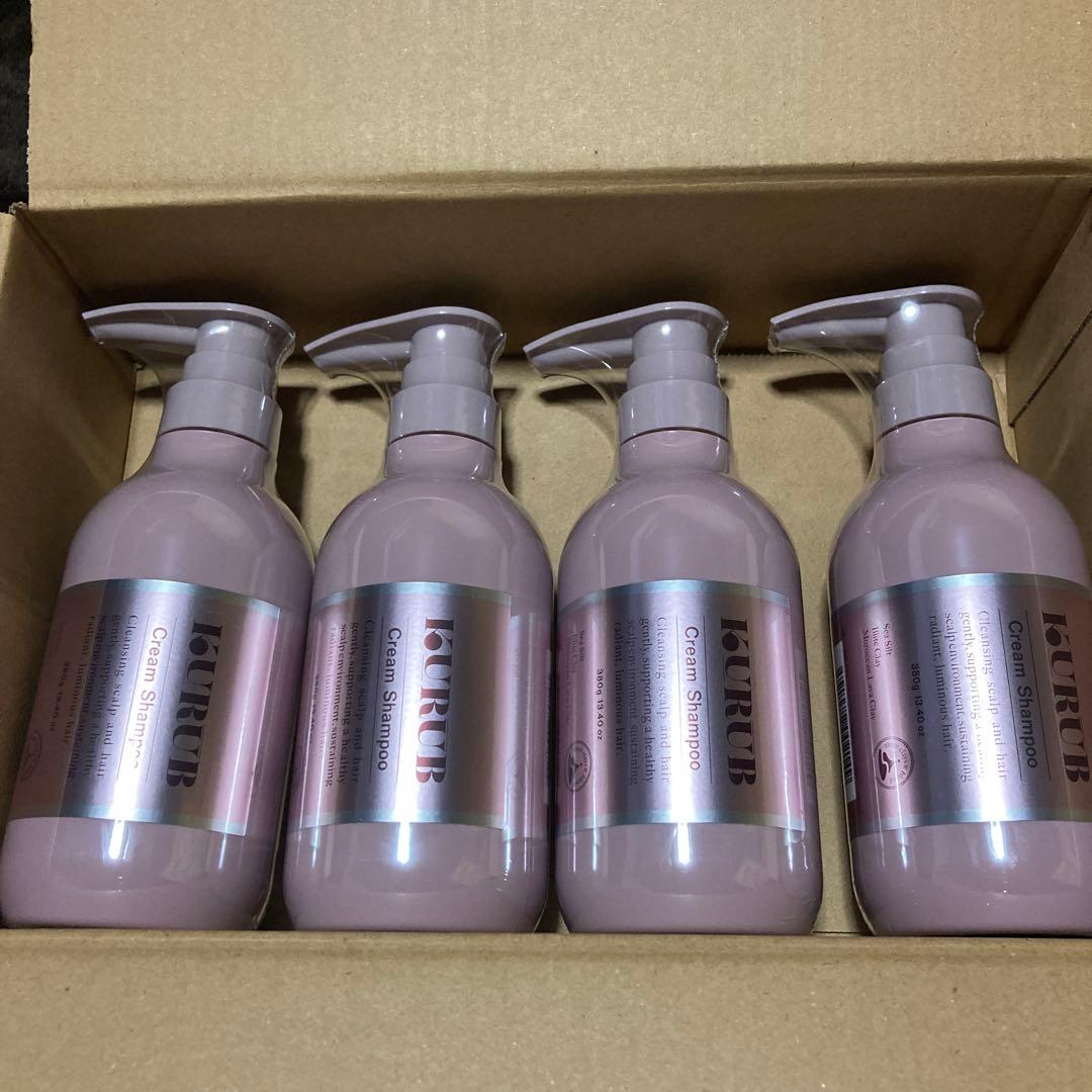 サ*ー様 KURUB クリームシャンプー　4本