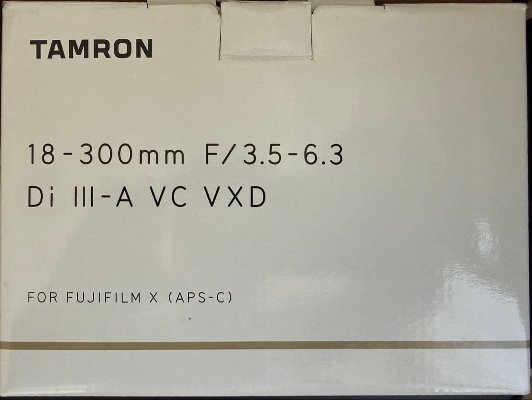 レンズ(ズーム) TAMRON 18-300mm F/3.5-6.3 Di III-A VC