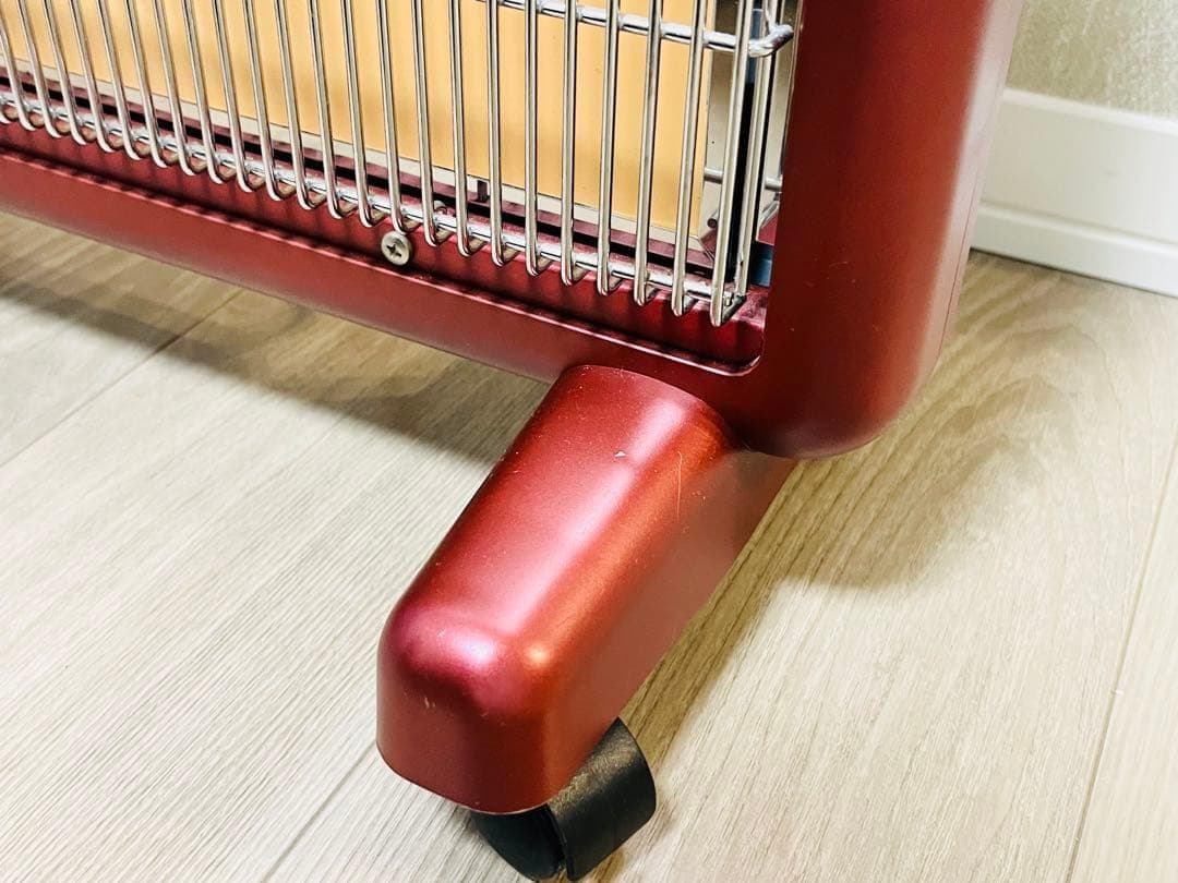 遠赤外線暖房機 サンルミエ タイマー付 E800L-TM レッド