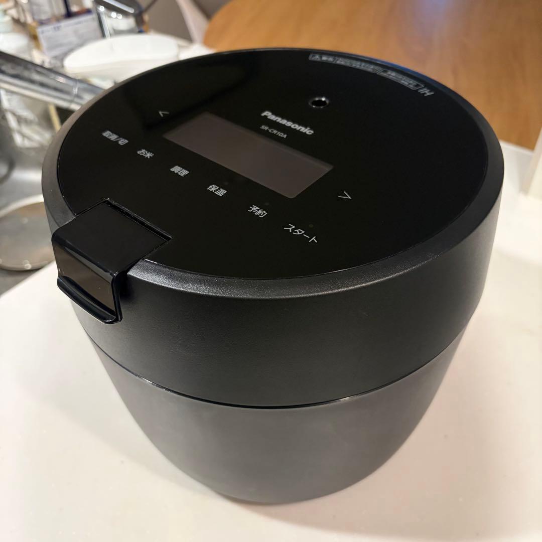 パナソニック 5合炊き圧力IHジャー炊飯器 2024年製 SR-CR10A-K